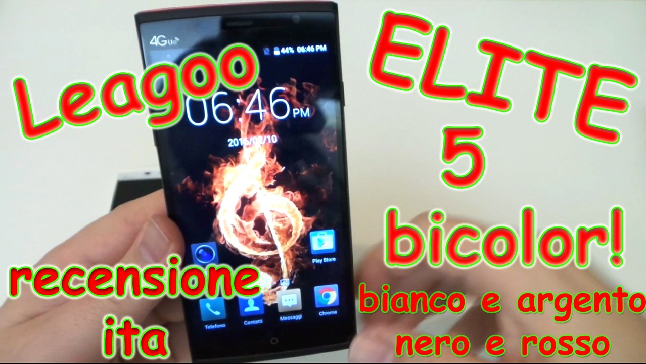 Leagoo Elite 5 recensione italiano unboxing ita cinafonino 5.5" quadcore mt6735 2gb ram 16gb rom dual sim 4000 mah battery best smartphone android 5.5" less 130$
