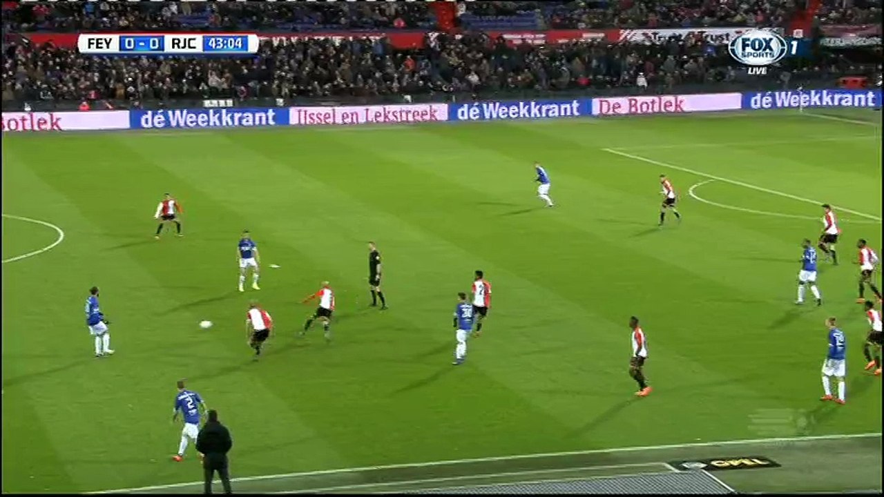 Dirk Kuyt Goal HD - Feyenoord 1-0 Roda - 21-02-2016