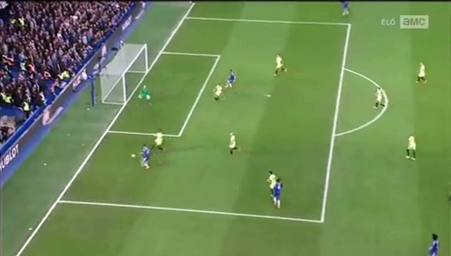 1-0 Diego Costa Goal - Chelsea vs Manchester City 21.02.2016 HD