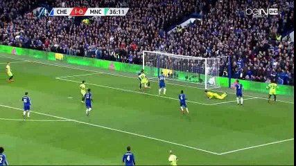 David Faupala Goal HD - Chelsea 1-1 Manchester City - 21-02-2016