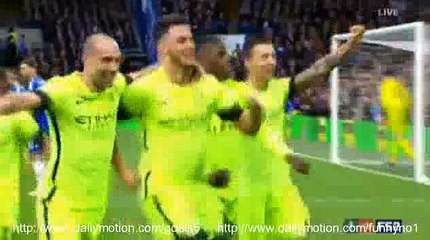 David Faupala Goal Chelsea 1 - 1 Manchester City FA Cup 21-2-2016