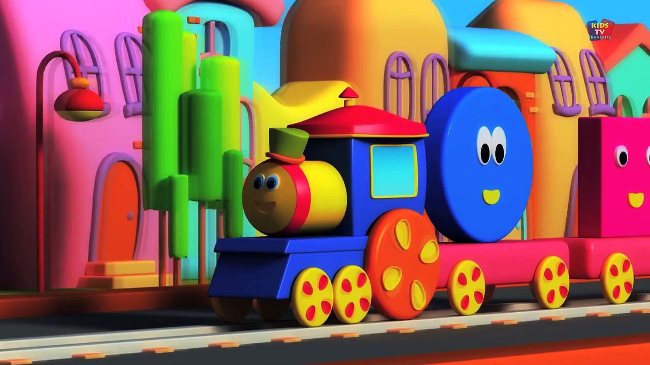 Bob le Train - Visite du camp militaire | BOB les rimes de train maternelles!