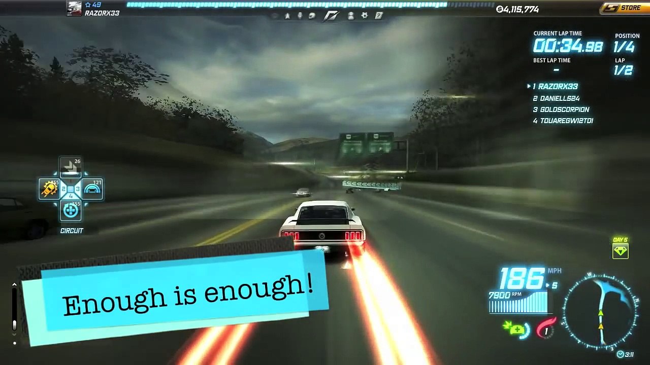 Need For Speed World 1969 Ford Mustang BOSS 302 Part 2