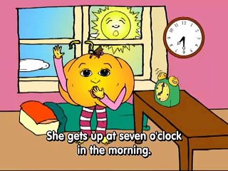 Learn Basic English 3rd Person Daily Actions 1 - Fun Kids English Vocabulary with Pumkin.c