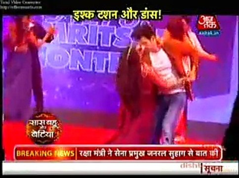 Dance karte Waqt Twikal se Badla lene ke liye Kunj ne Giraya Twinkal ko 21st February 2016 Tashan E Ishq