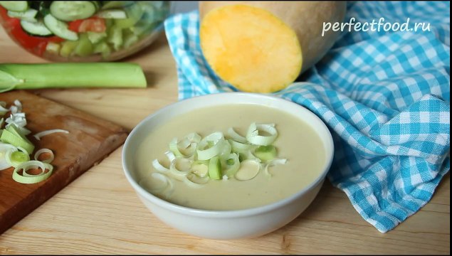 Тыквенный суп-пюре с картофелем - рецепт