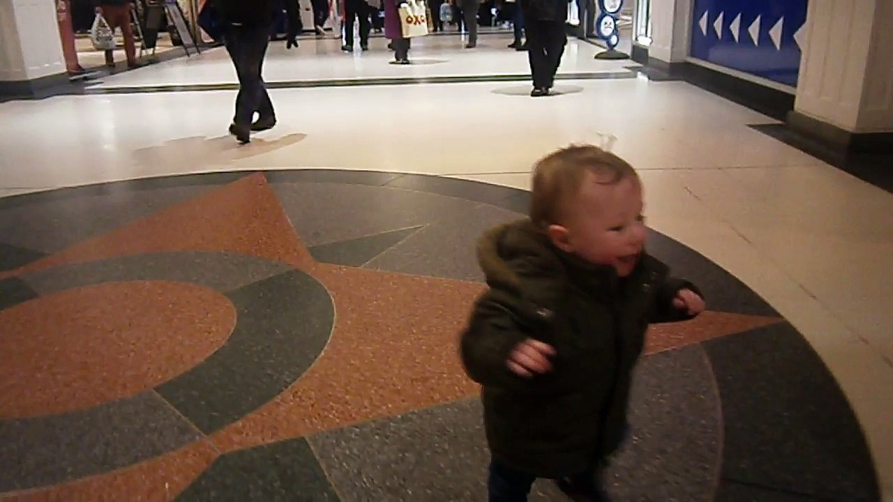 Kai Having A Wander Through The Wellgate In Dundee