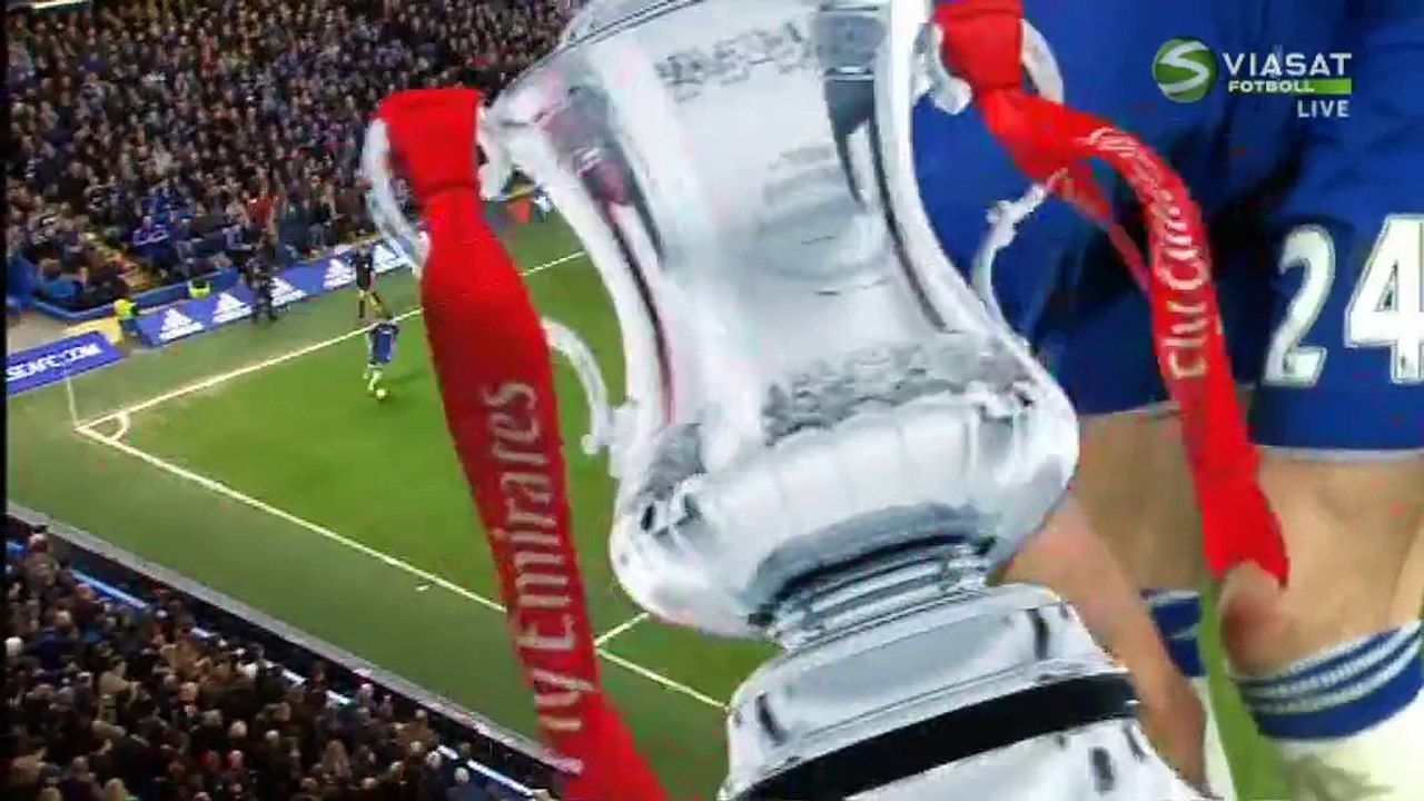 3-1 Gary Cahill Goal England  FA Cup  Round 5 - 21.02.2016, Chelsea FC 3-1 Manchester City