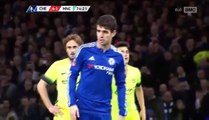 Oscar Penalty Missed - Chelsea 4-1 Manchester City - 21-02-2016 HD