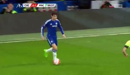 Bertrand Traore Super  Goal - Chelsea 5-1 Manchester City - 21-02-2016 HD