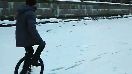 Катание по льду Мойки