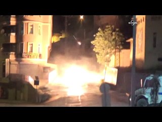 Hakkari'de çıkan olaylarda 2 polis memuru yaralandı