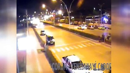 İlginç motorsiklet kazaları