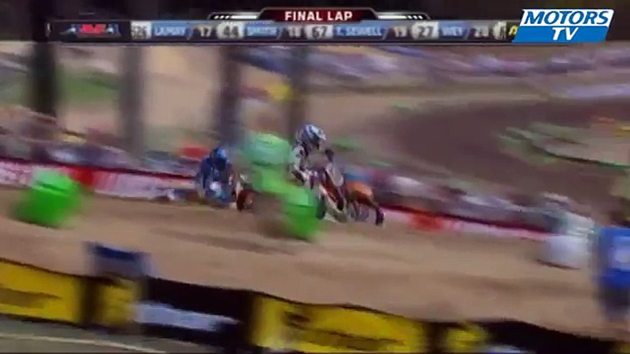 Villopoto won race 1 AMA Motocross Budds Creek 2011