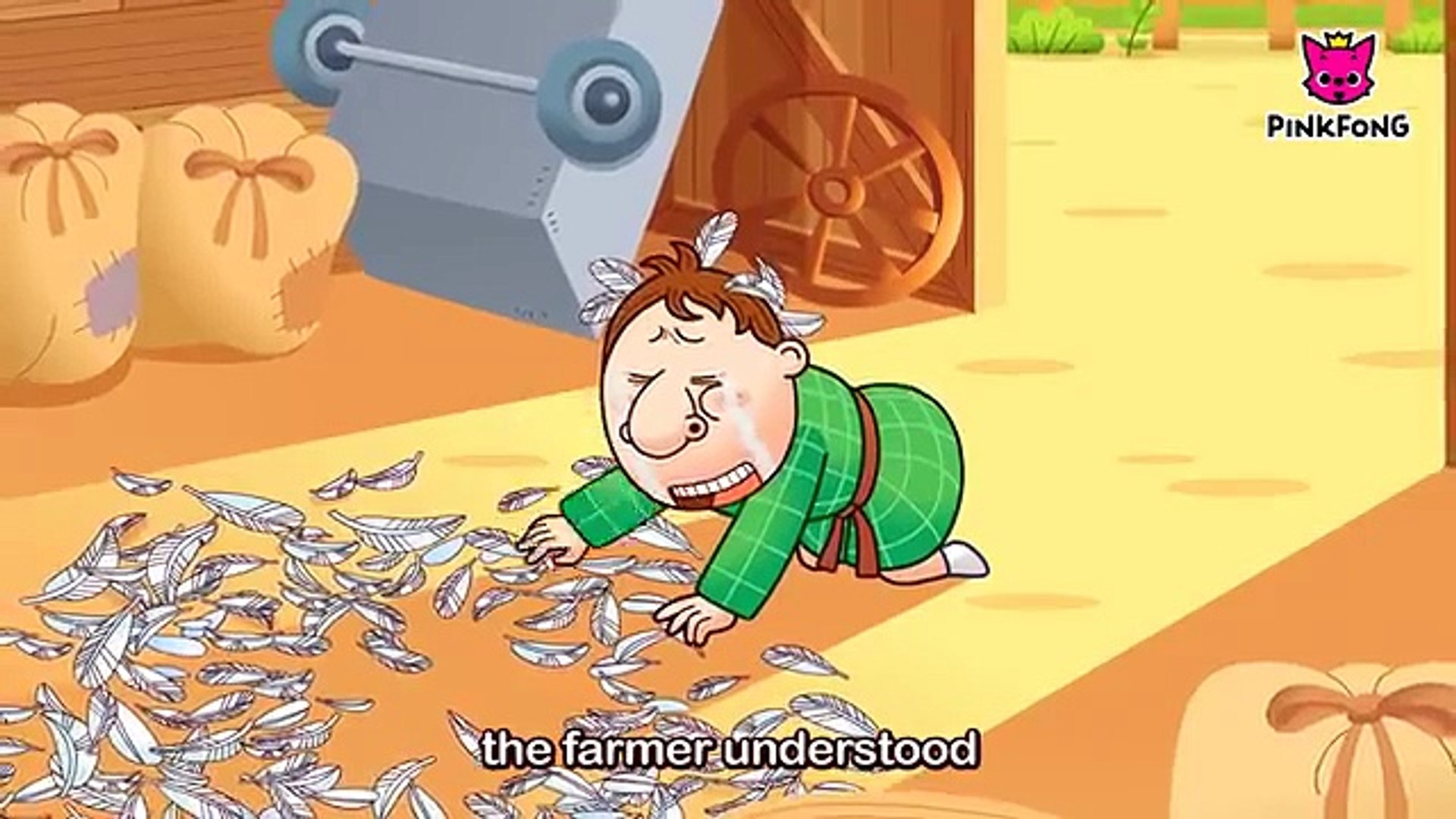 The Goose That Laid Golden Eggs Aesops Fables Pinkfong Story Time For Children Dailymotion Video