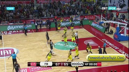 Bogdanovic'in son saniye üçlüğüyle Türkiye Kupası Fenerbahçe'nin!