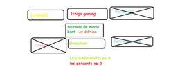 tournois de mario kart #4 Ichigo gaming vs. Draculoan vs. luclong16 le combat des gagnants