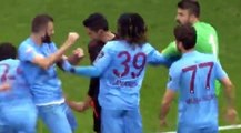 Trabzonspor fed up with referee, steals red card and shows it to referee