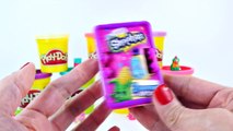 SHOPKINS Play doh STOP MOTION Surprises - - - Lets make Shopkins