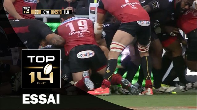 TOP 14 – Oyonnax - Toulon : 13-44 Essai Iuri NATRIASHVILI (TLN) – J15 – saison 2015-2016