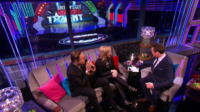 Demi Lovato and David Walliams compare notes on Simon | Semi-Final 3 | Britain's Got Talent 2013