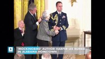 'Mockingbird' author Harper Lee buried in Alabama hometown
