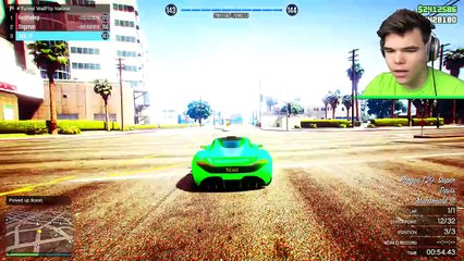 EXTREME TUNNEL WALLRIDE! (GTA 5 Funny Moments)