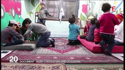 Syrie : à la découverte des écoles souterraines