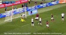 Edin Dzeko Goal AS Roma 1 - 0 Palermo Serie A 21-2-2016