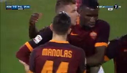 Edin Džeko Goal HD - AS Roma 1-0 Palermo 21-02-2016