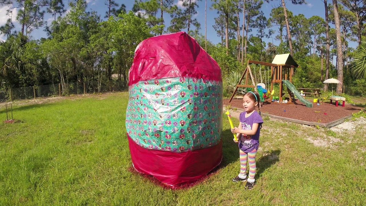 BIGGEST SURPRISE EGG Ever! Surprise Toys Eggs Disney Frozen MLP Spiderman Hello Kitty Powerwheels