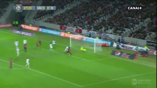 1-0 Renato Civelli Goal HD - Lille 1-0 Lyon 21.02.2016 HD -