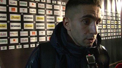 Ryad Boudebouz après SCO Angers 2-3 MHSC