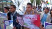 Palestinians Rally in Support of Hunger Striking Journalist Mohamed Al-Qeek
