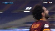 3-0 Mohamed Salah 1st GOAL - AS Roma v. Palermo 21.02.2016 HD