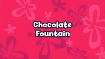 ШОКОЛАДный фонтан. The chocolate fountain. 巧克力喷泉