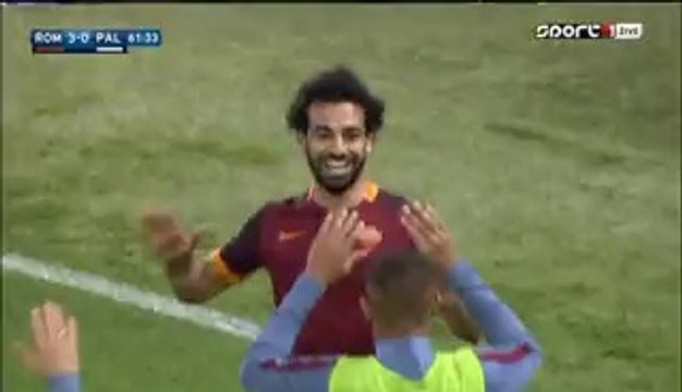 4-0 Mohamed Salah - AS Roma 4-0 Palermo 21.02.2016 HD - Video Dailymotion_2