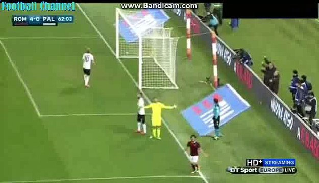 4-0 Mohamed Salah - AS Roma - Palermo 21.02.2016 HD