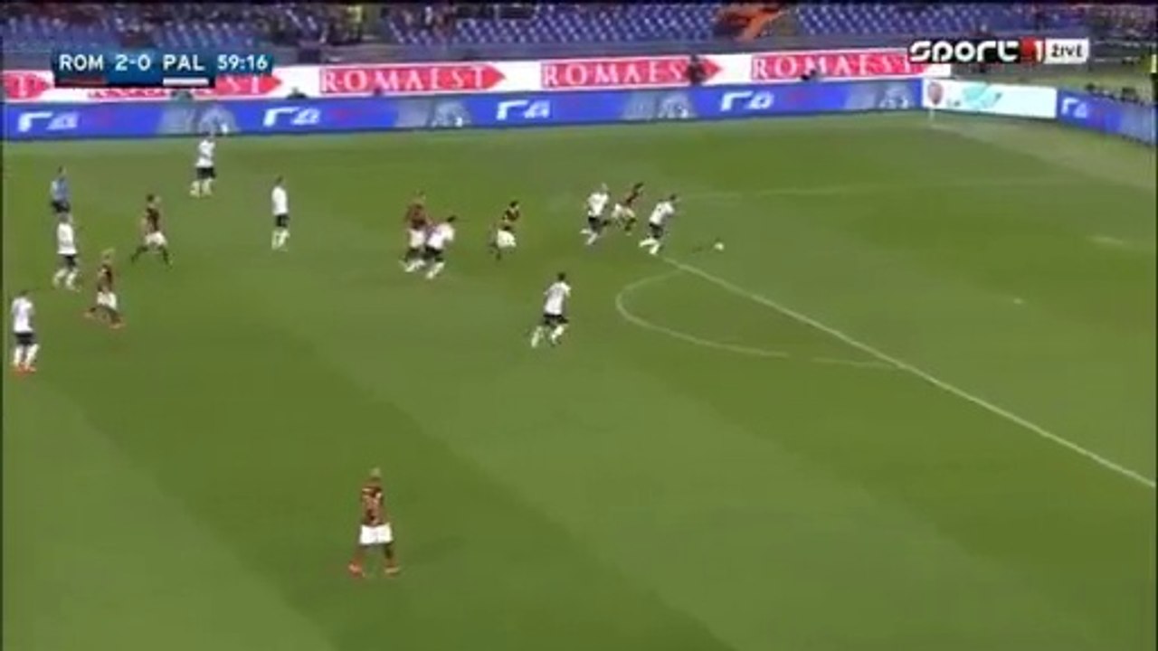 3-0 Mohamed Salah | AS Roma vs Palermo 21.02.2016 HD