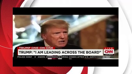 Donald Trump to Anderson Cooper   ‘The People Don’t Trust You’ (News World)