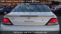 1999 Toyota Camry Solara SE