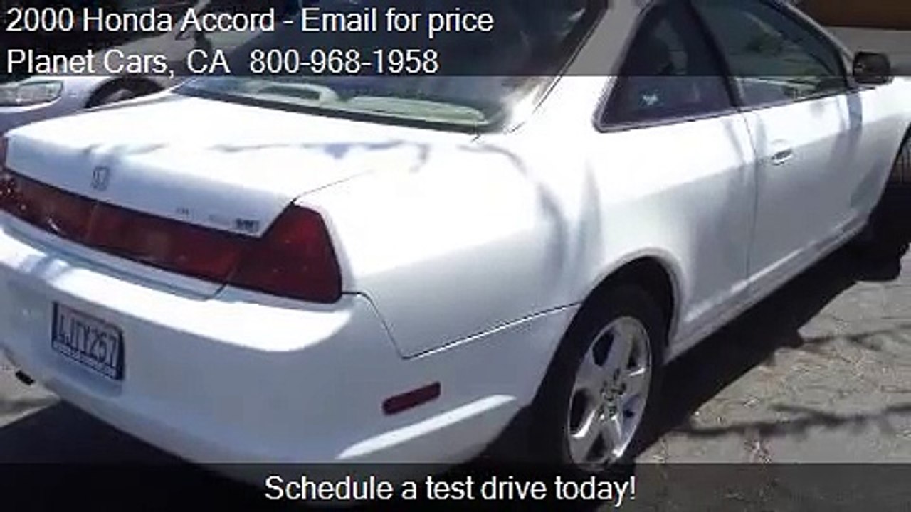2000 Honda Accord EX V6 2dr Coupe