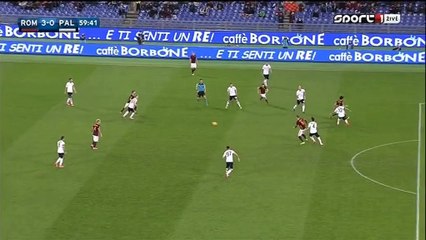 3-0 Mohamed Salah Goal Italy  Serie A - 21.02.2016, AS Roma 3-0 US Palermo
