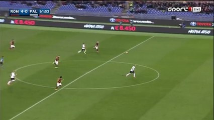 4-0 Mohamed Salah Goal Italy  Serie A - 21.02.2016, AS Roma 4-0 US Palermo