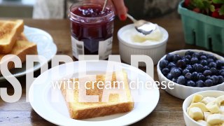 July 4th Recipes - How to Make Flag Toast