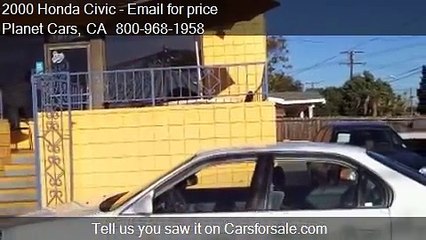 2000 Honda Civic LX 4dr Sedan