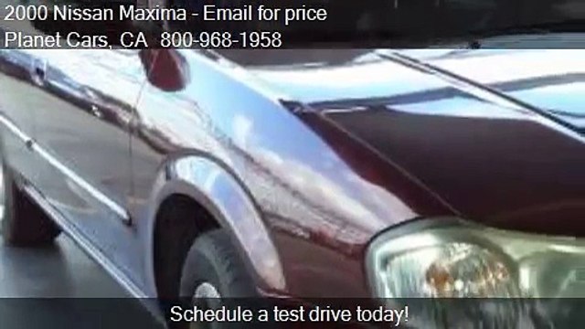 2000 Nissan Maxima GXE 4dr Sedan