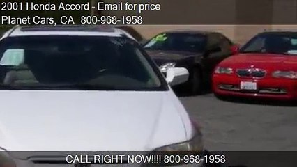 2001 Honda Accord EX V6 V 6 2dr Coupe