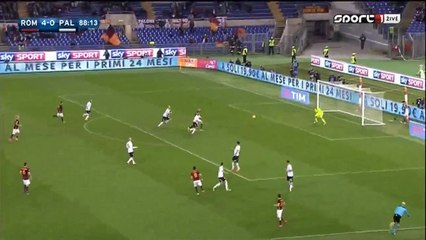5-0 Edin Dzeko Goal - AS Roma v. Palermo 21.02.2016 HD