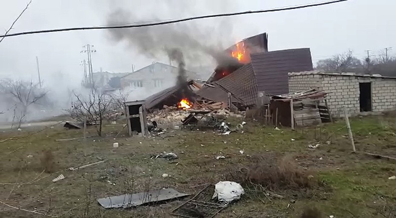 Подняли дом Талибова